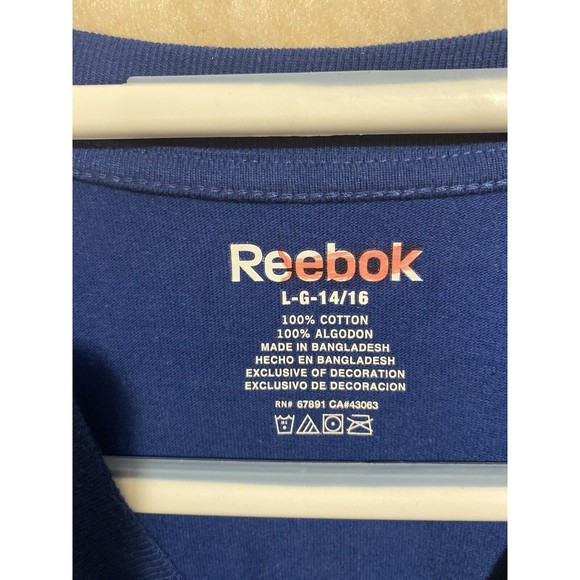 NFL Indianapolis Colts Performance T-Shirt Youth L 14/16 New With Defect Reebox - Picture 5 of 11